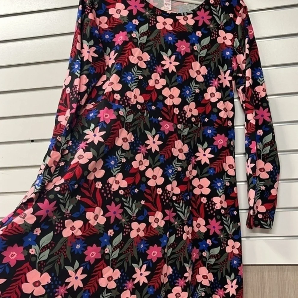 Justice floral cotton dress kids size 20‎ plus